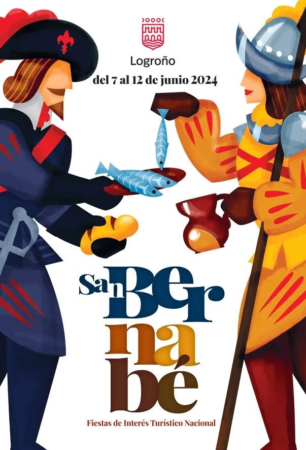 Cartel de las fiestas de Logroño