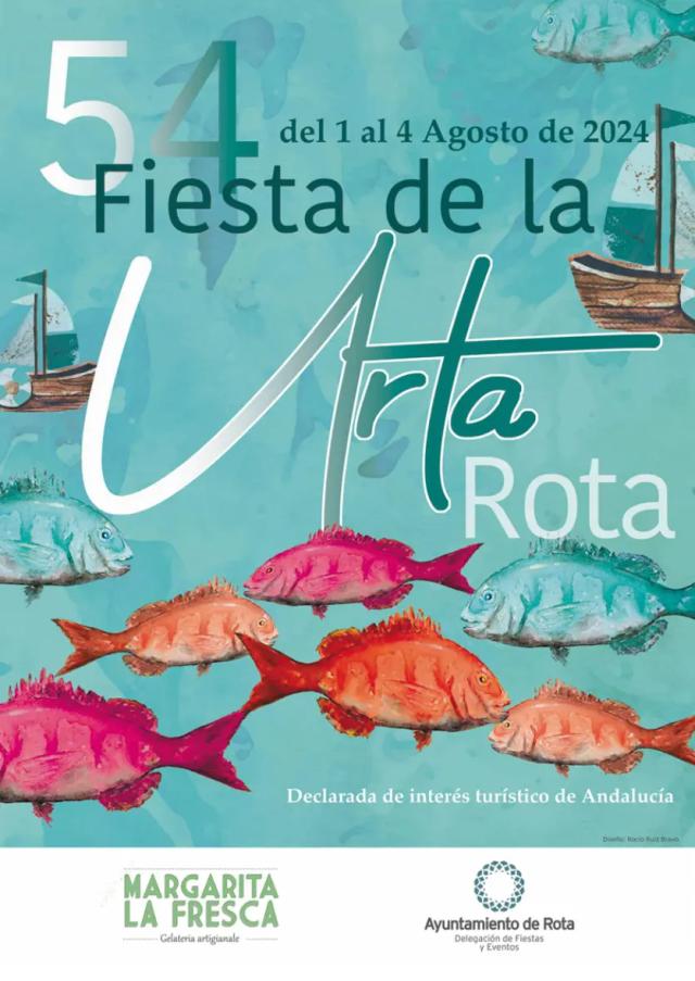 Cartel de las fiestas de Rota