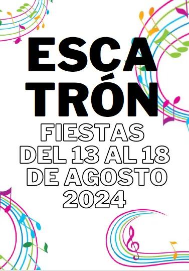 Cartel de las fiestas de Escatrón