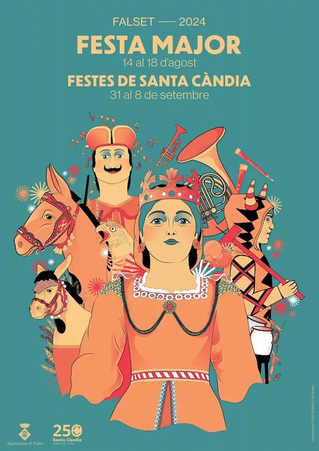 Cartel de las fiestas de Falset