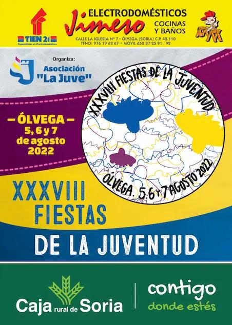 Cartel de fiestas | XXXVIII Fiestas de la Juventud