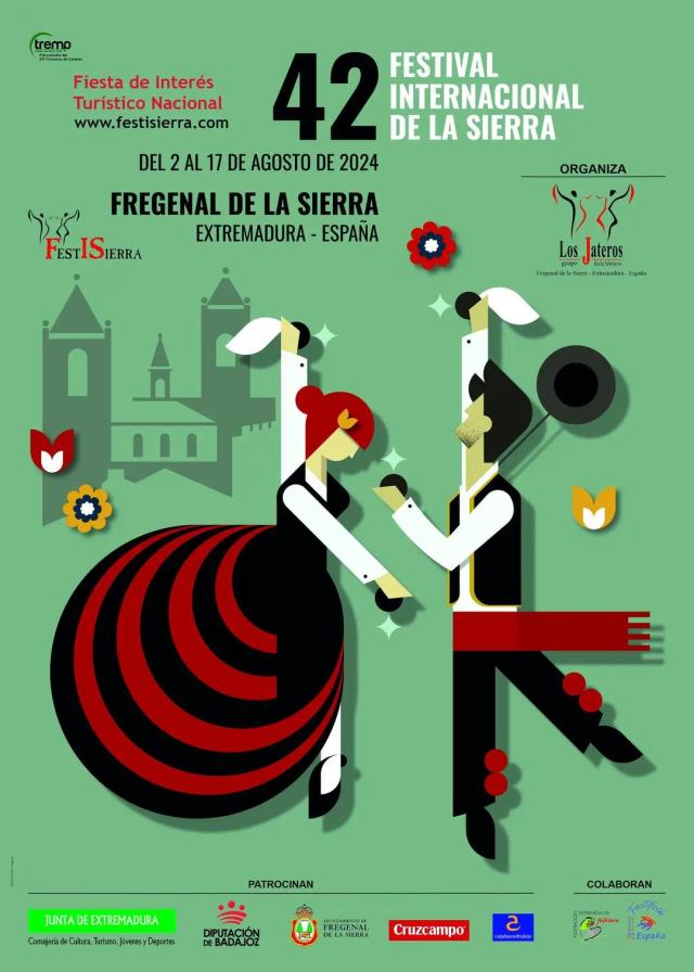 Cartel de las fiestas de Fregenal de la Sierra