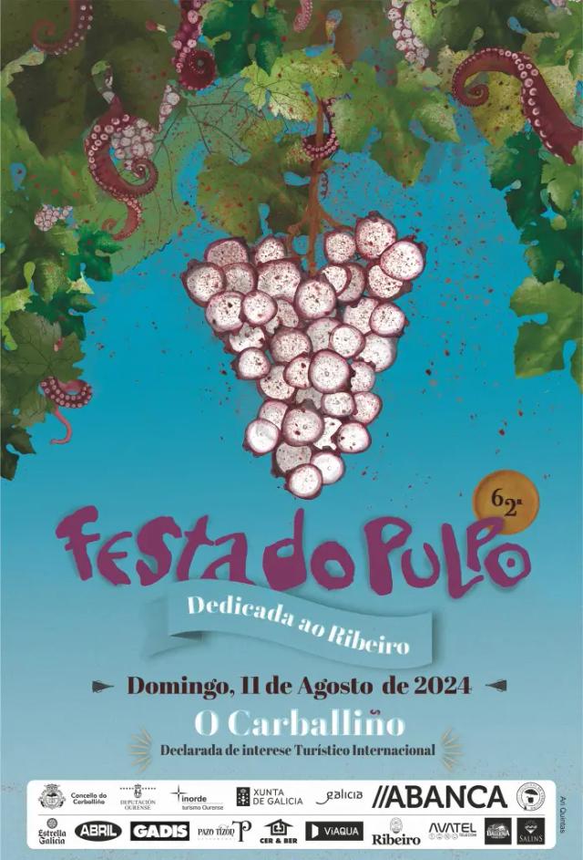 Cartel de fiestas | Festa do Pulpo