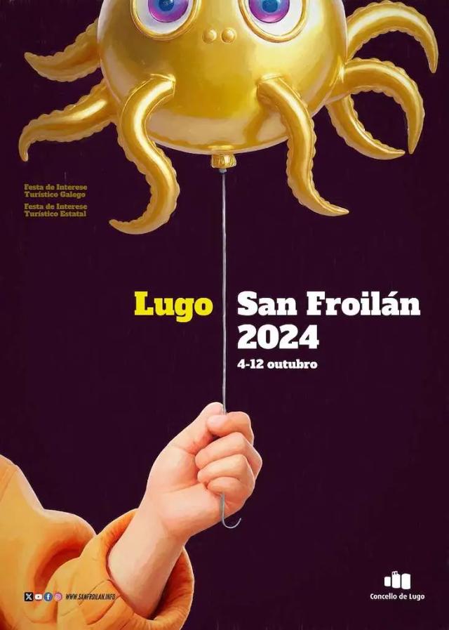 Cartel de las fiestas de Lugo