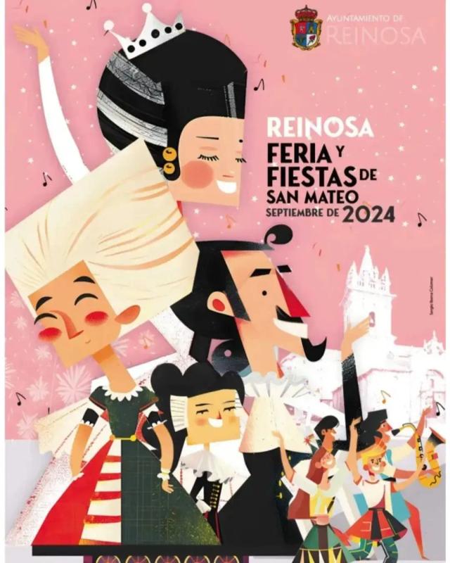 Cartel de las fiestas de Reinosa