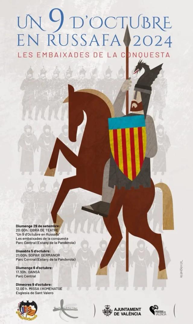 Cartel de las fiestas de València