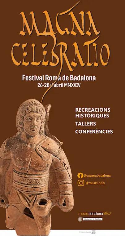 Cartel de las fiestas de Badalona