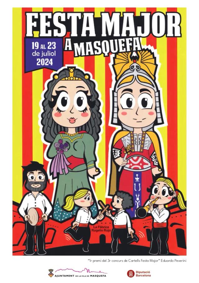 Cartel de las fiestas de Masquefa