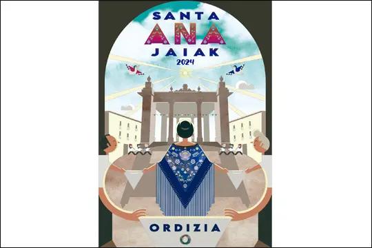 Cartel de las fiestas de Ordizia