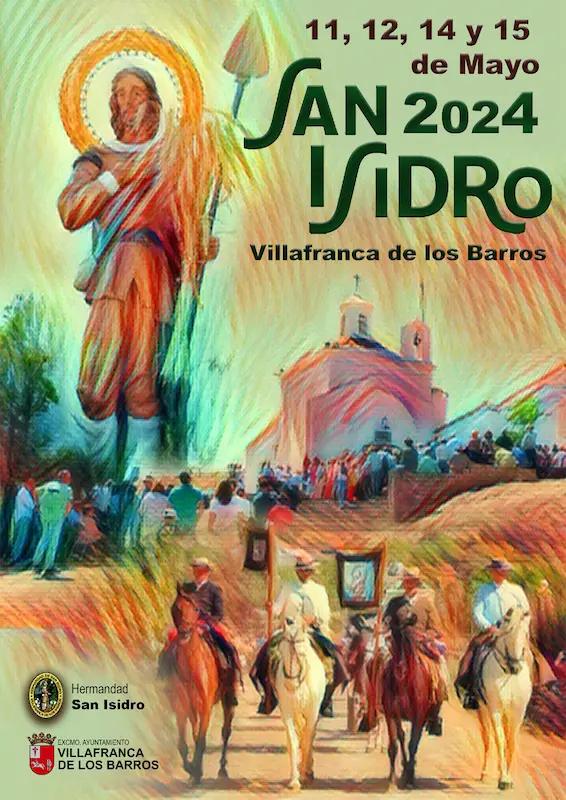 Cartel de las fiestas de Villafranca de los Barros