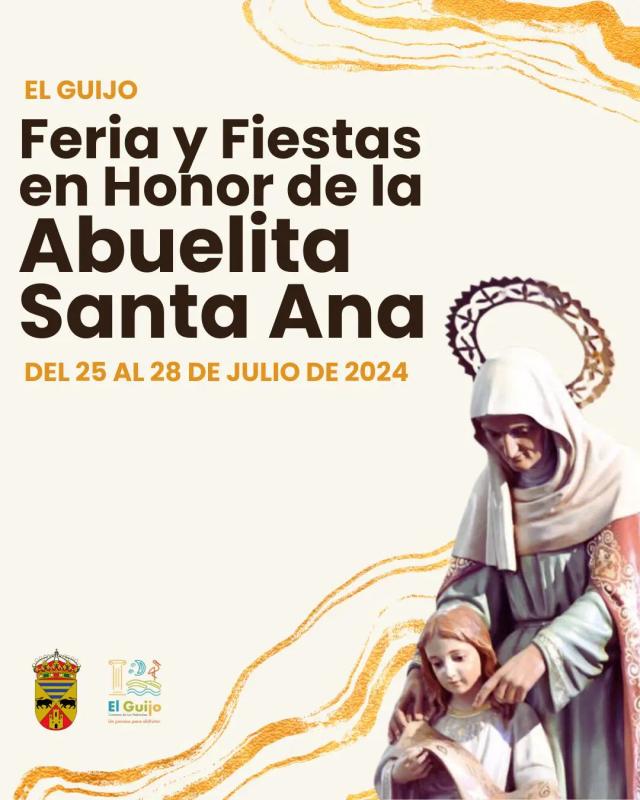 Cartel de las fiestas de El Guijo