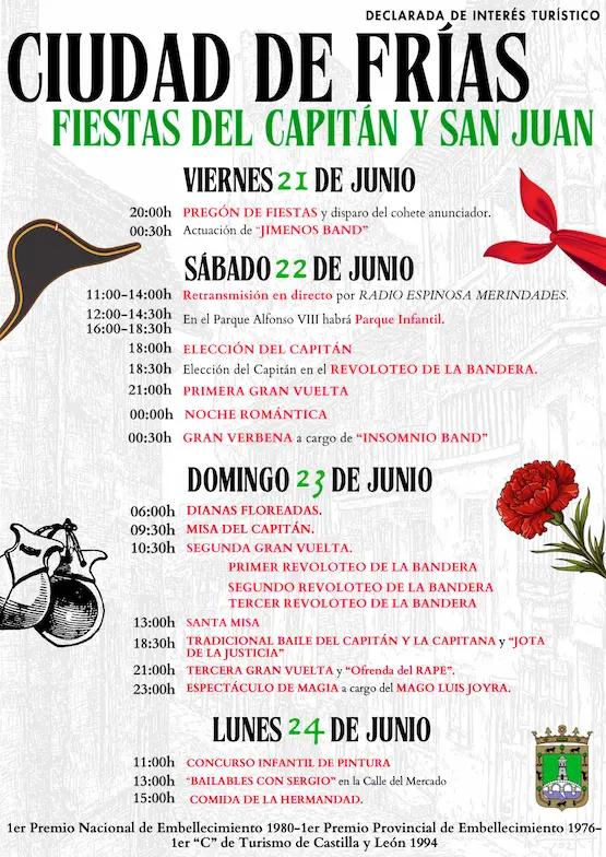 Cartel de fiestas | Fiestas del Capitan y San Juan