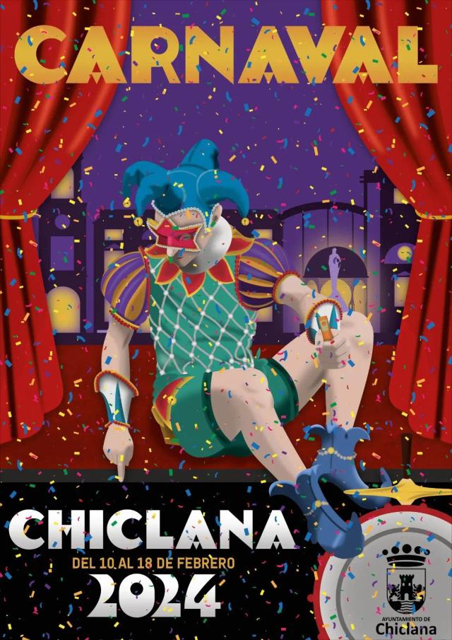 Cartel de las fiestas de Chiclana de la Frontera