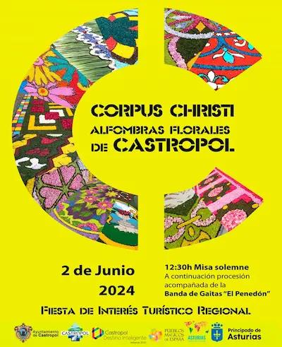 Cartel de las fiestas de Castropol