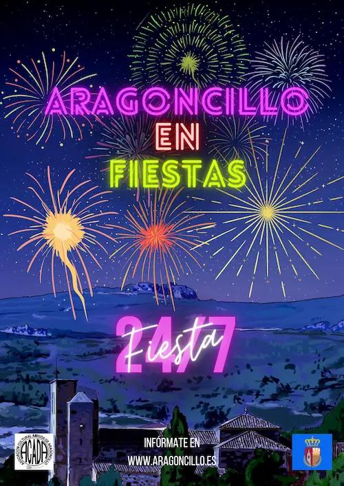 Cartel de las fiestas de Aragoncillo