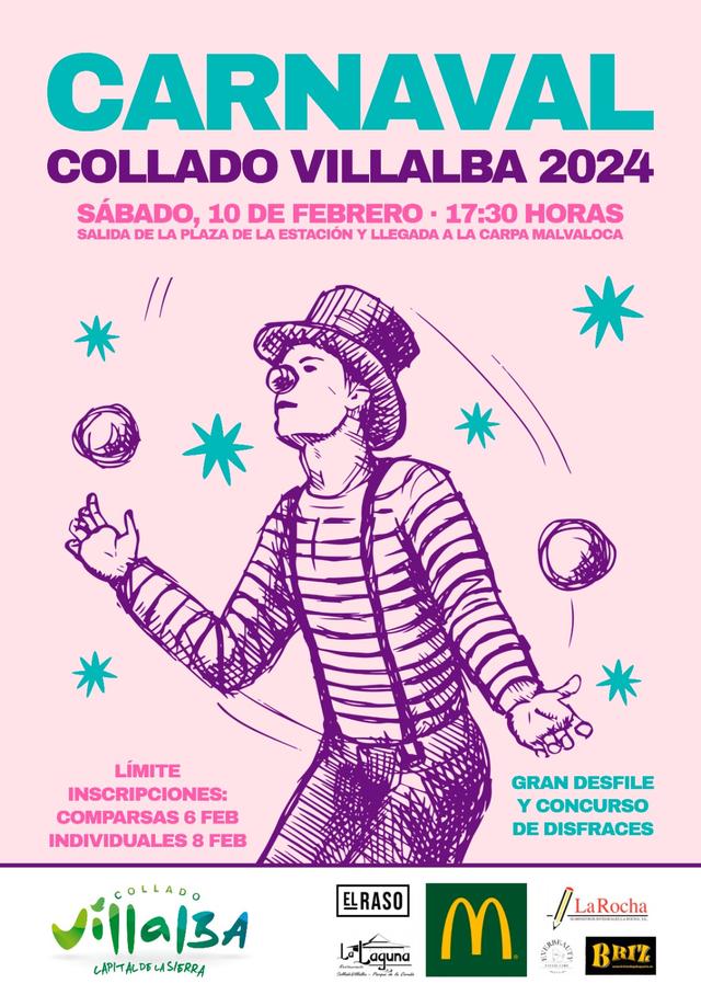 Cartel de las fiestas de Collado Villalba