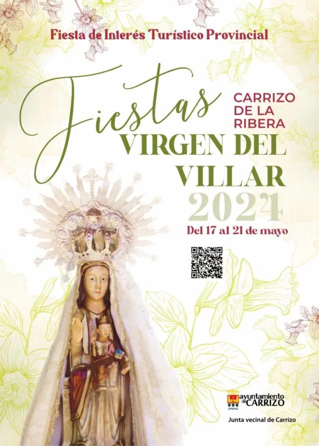 Cartel de las fiestas de Carrizo de la Ribera