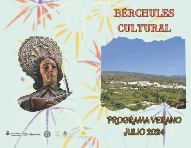 Cartel de las fiestas de Bérchules