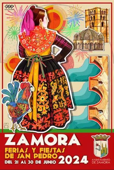 Cartel de las fiestas de Zamora