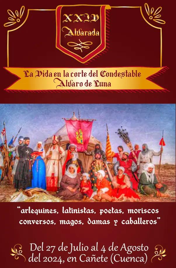 Cartel de las fiestas de Cañete