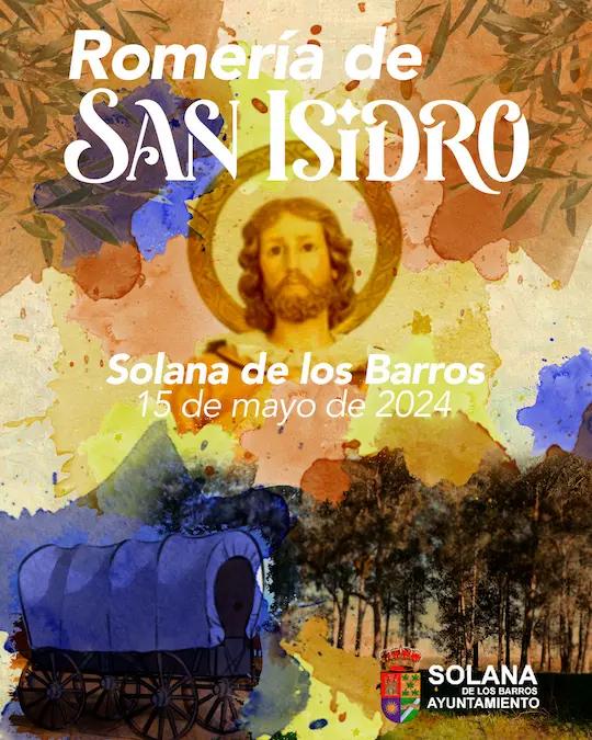 Cartel de las fiestas de Solana de los Barros