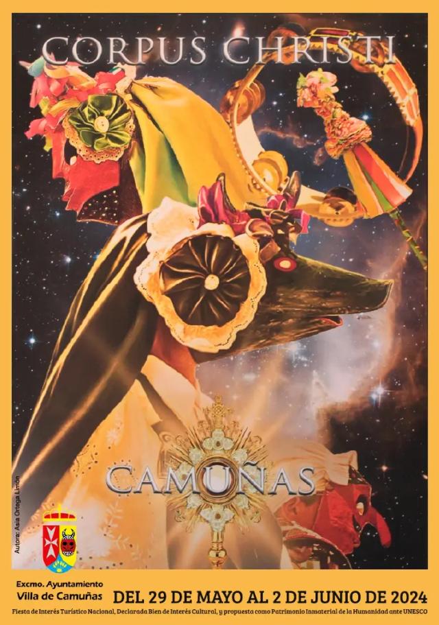 Cartel de las fiestas de Camuñas