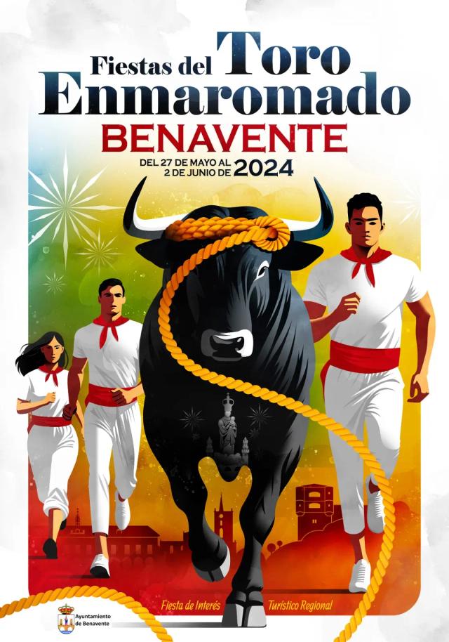 Cartel de las fiestas de Benavente