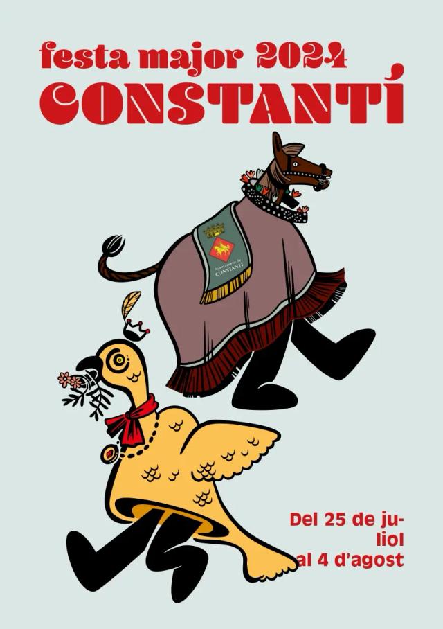 Cartel de las fiestas de Constantí