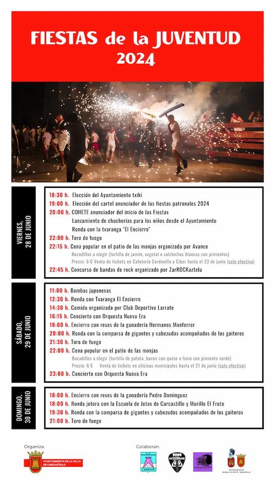 Cartel de fiestas | Fiestas de la Juventud