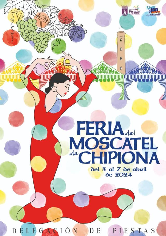 Cartel de fiestas | Feria del Moscatel de Chipiona 2024