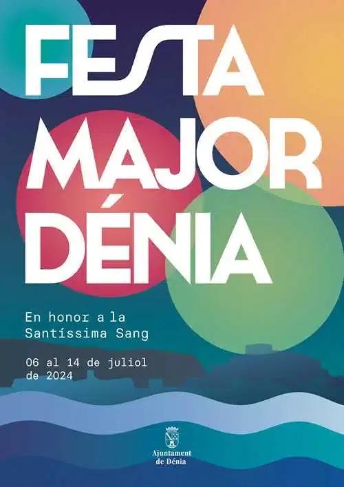 Cartel de las fiestas de Dénia