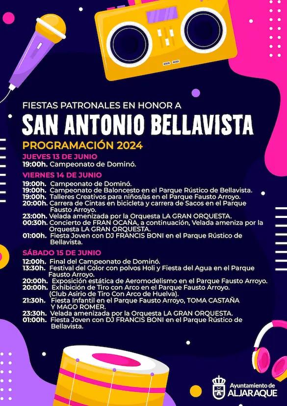 Cartel de fiestas | San Antonio Bellavista