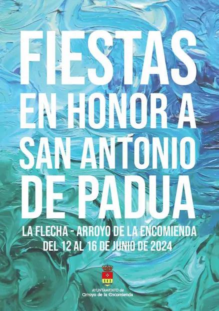 Cartel de las fiestas de Arroyo de la Encomienda