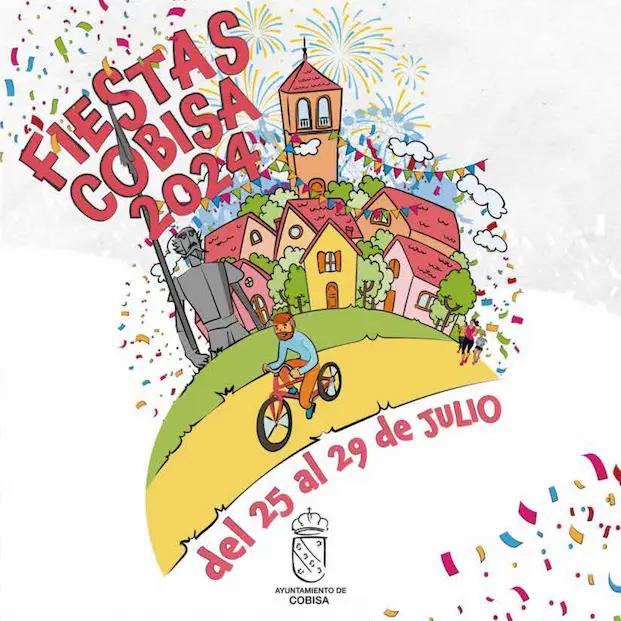 Cartel de las fiestas de Cobisa