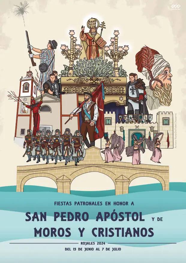 Cartel de las fiestas de Rojales