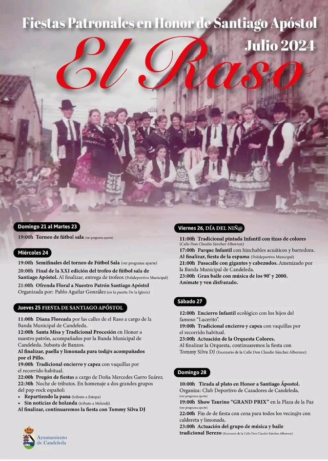 Cartel de fiestas | Fiestas de Santiago Apóstol