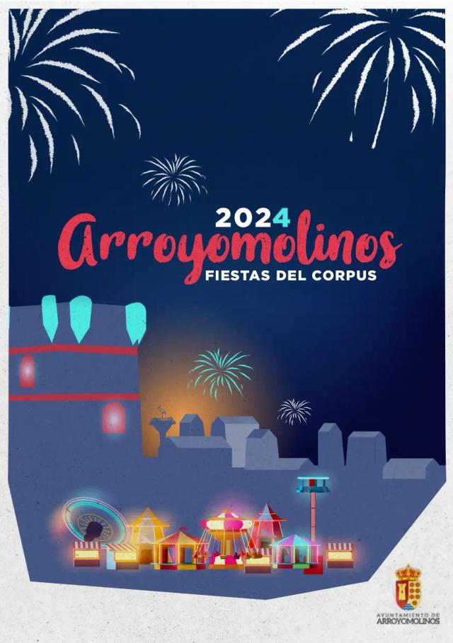 Cartel de las fiestas de Arroyomolinos