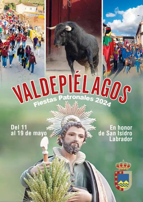 Cartel de las fiestas de Valdepiélagos