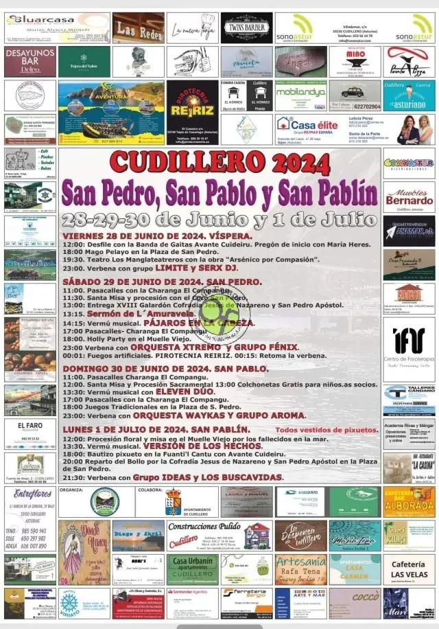 Cartel de fiestas | San Pedro, San Pablo y San Pablin