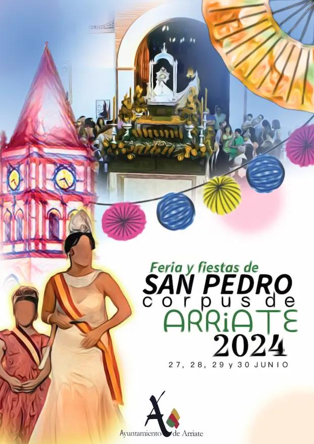 Cartel de las fiestas de Arriate