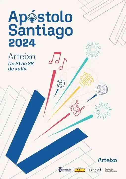 Cartel de fiestas | Fiestas del Apóstol 2024