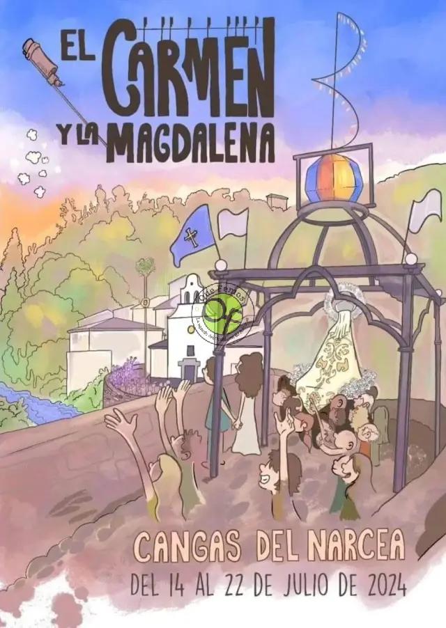 Cartel de las fiestas de Cangas del Narcea