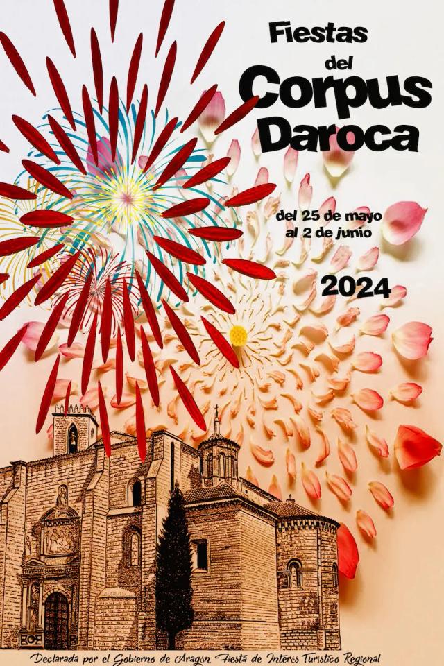 Cartel de las fiestas de Daroca