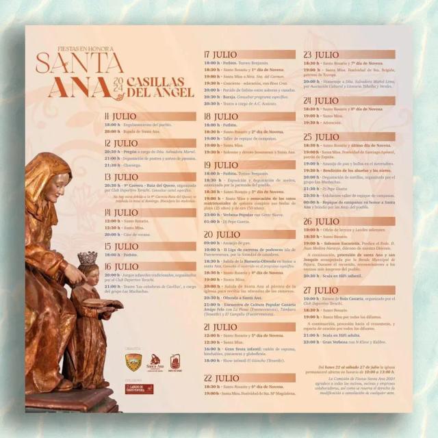 Cartel de fiestas | Fiestas de Santa Ana de Casillas del Ángel