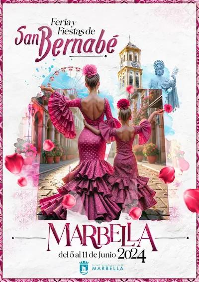 Cartel de las fiestas de Marbella